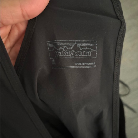 Patagonia Black Sleeveless Drawstring Jumpsuit - Picture 9 of 9